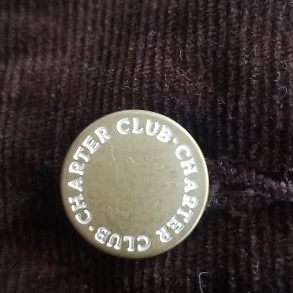 Charter Club Dark Brown Corduroy Skirt Size 14 - Picture 4 of 9